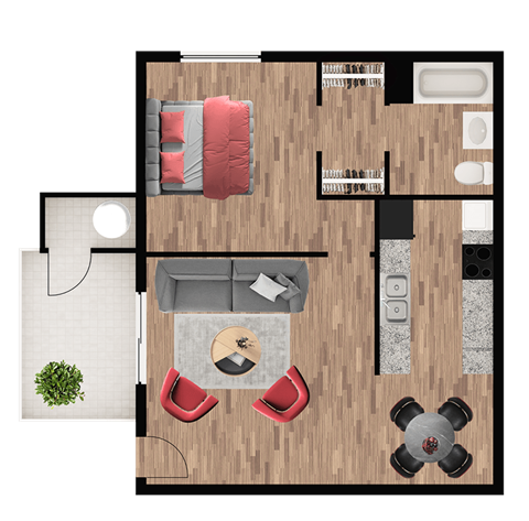 550 N Harrison Rd 1-2 Beds Apartment for Rent - Photo Gallery 24